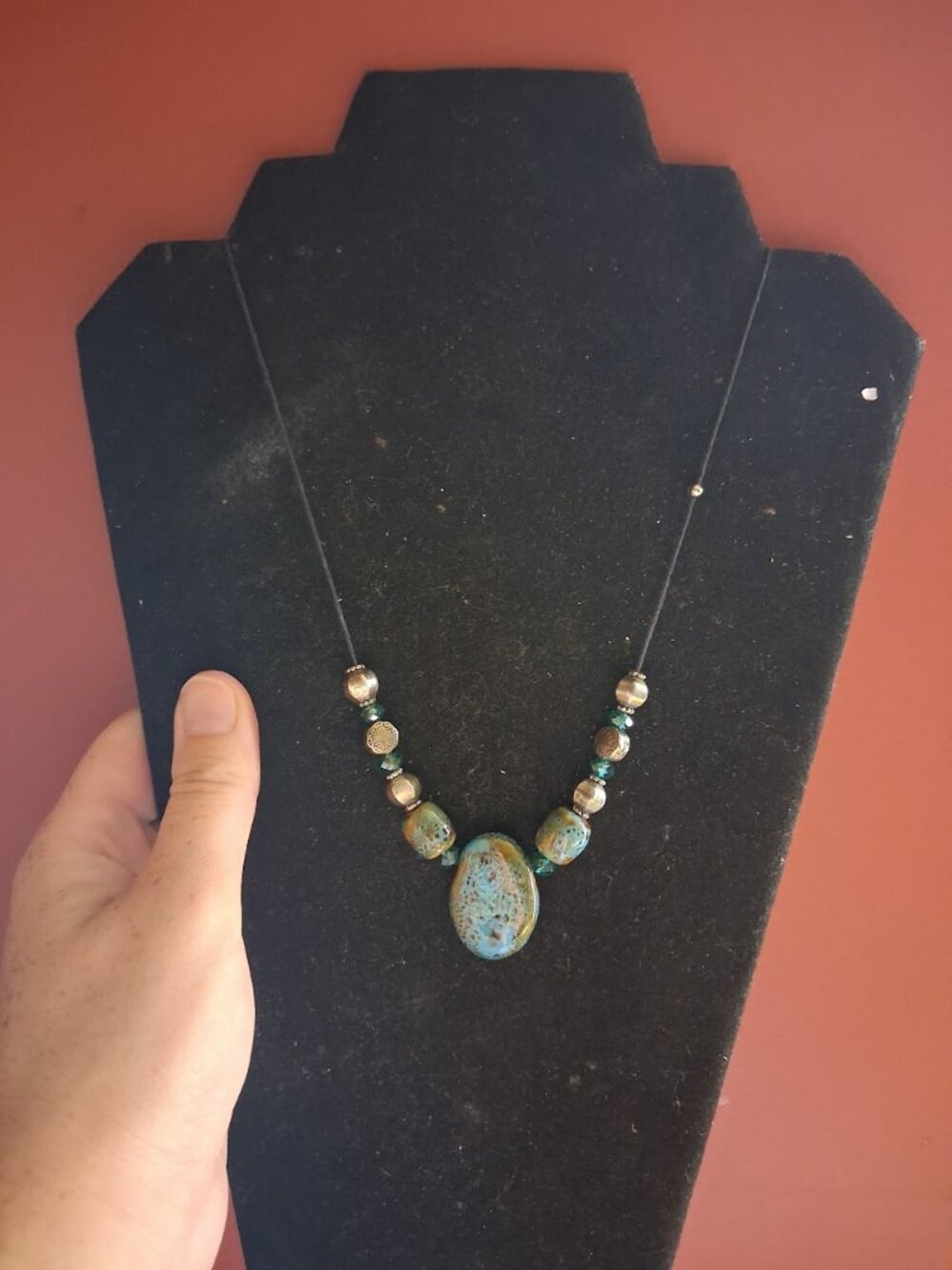 18 inch Beaded necklace